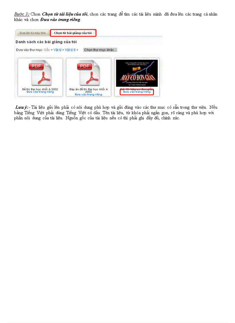 image for page Cach dua tai lieu len violet