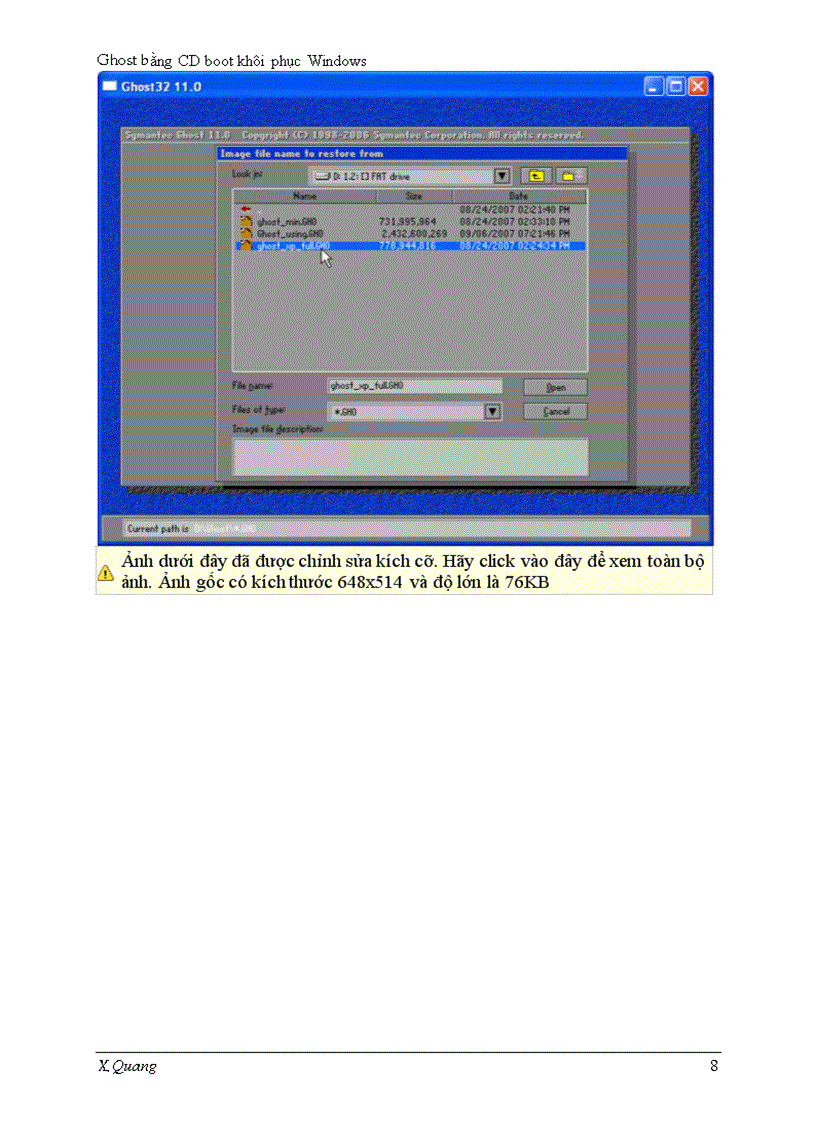 image for page Cach ghost cd boot cho windows