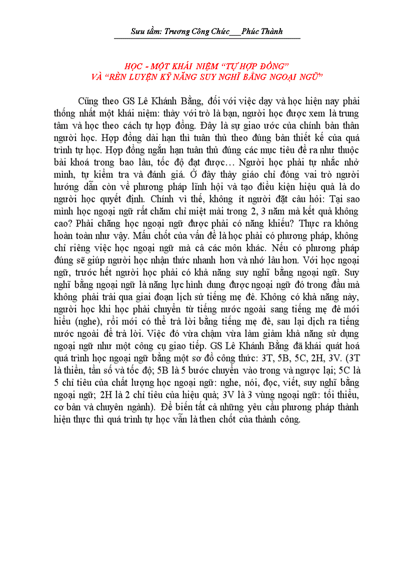 image for page Cách học ngoại ngữ