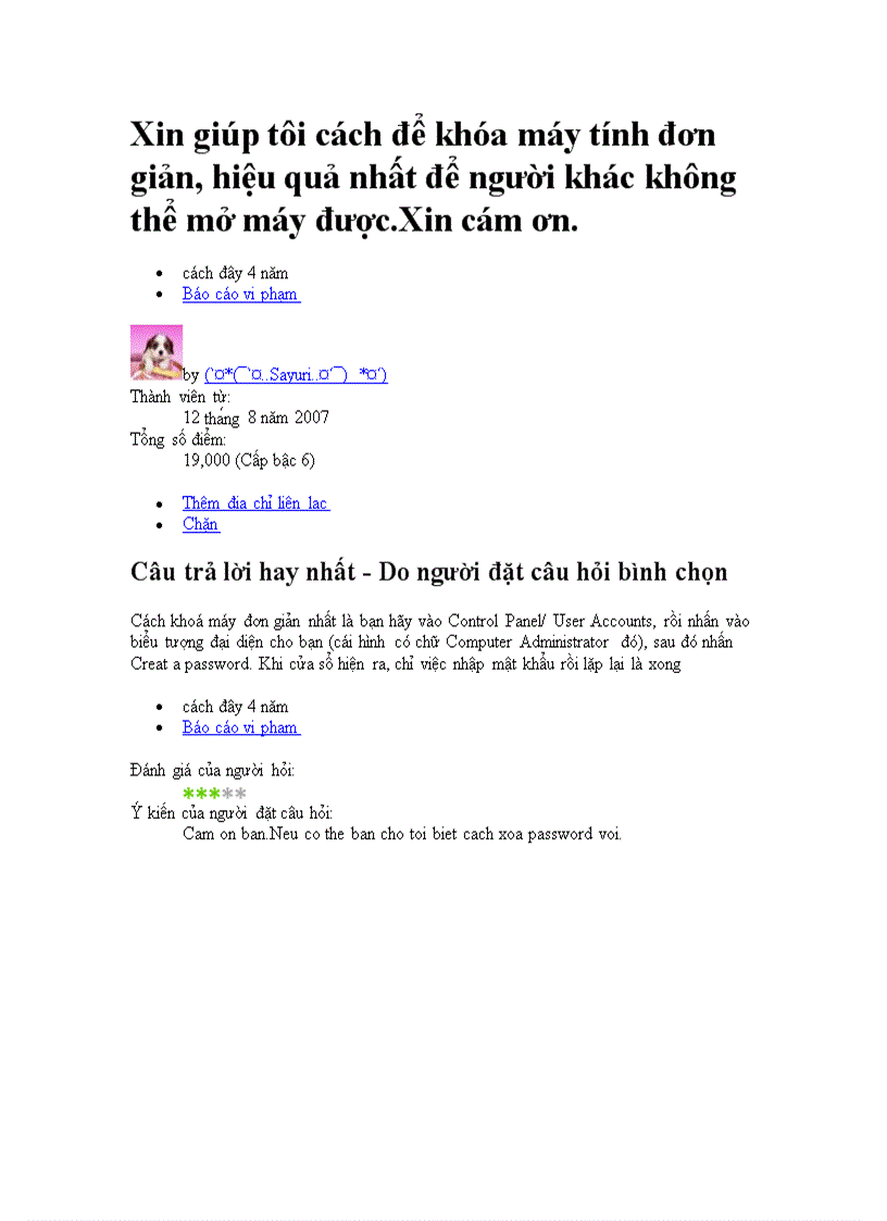 image for page Cach khoa may tinh don gian