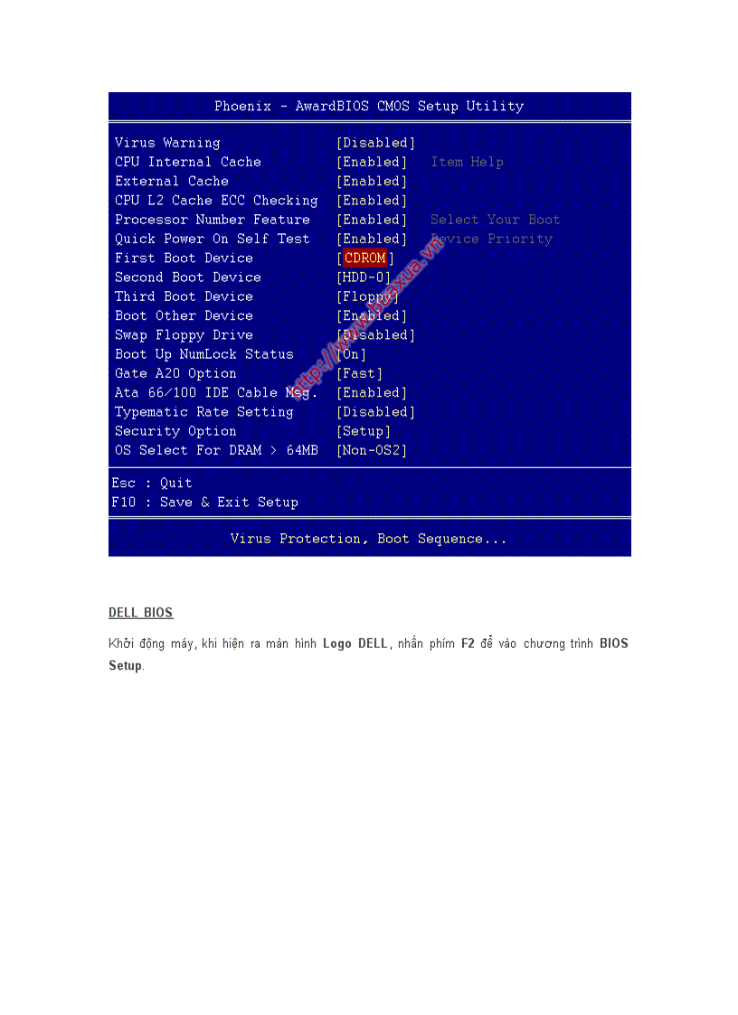 image for page Cách khởi động cd rom