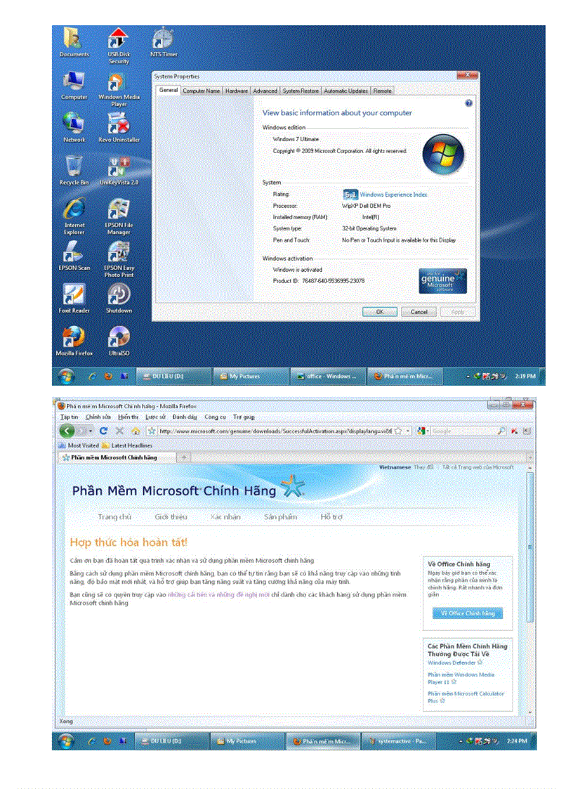 image for page Cách làm cho WindowsXP SP2 có bản quyền