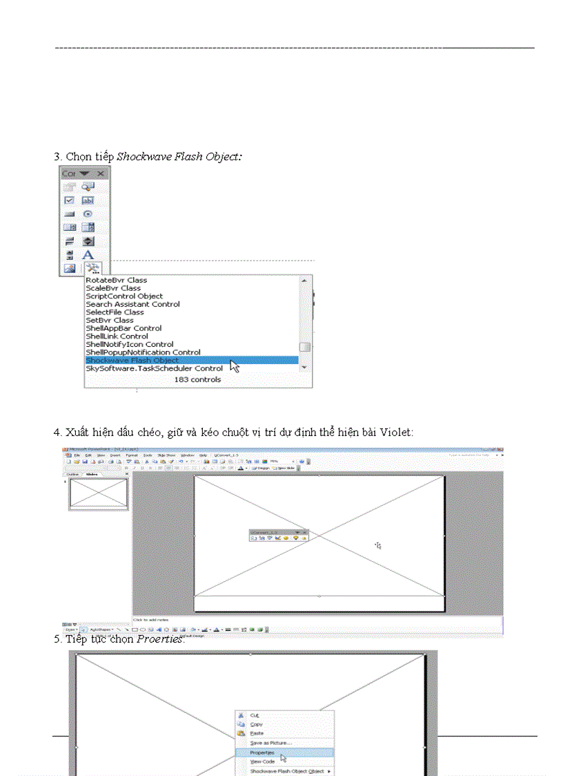 image for page Cách nhúng Violet vào powerpoint