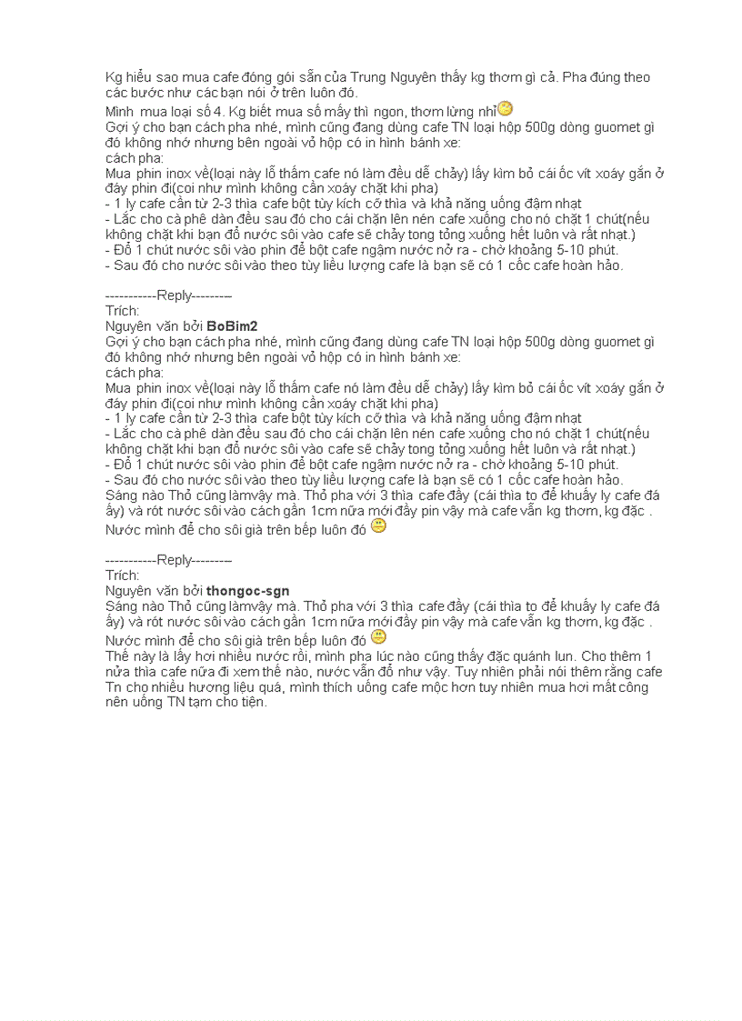 image for page Cách pha trộn cà phê cafe ngon nhất hành tinh