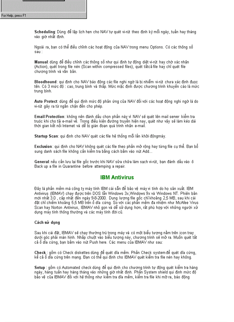 image for page Cach su dung chuong trinh chong vi rut