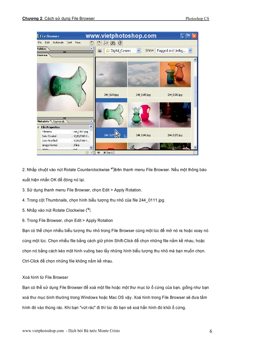 image for page Cách sử dụng File Browser