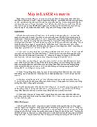 Cach su dung may in lazer va muc in