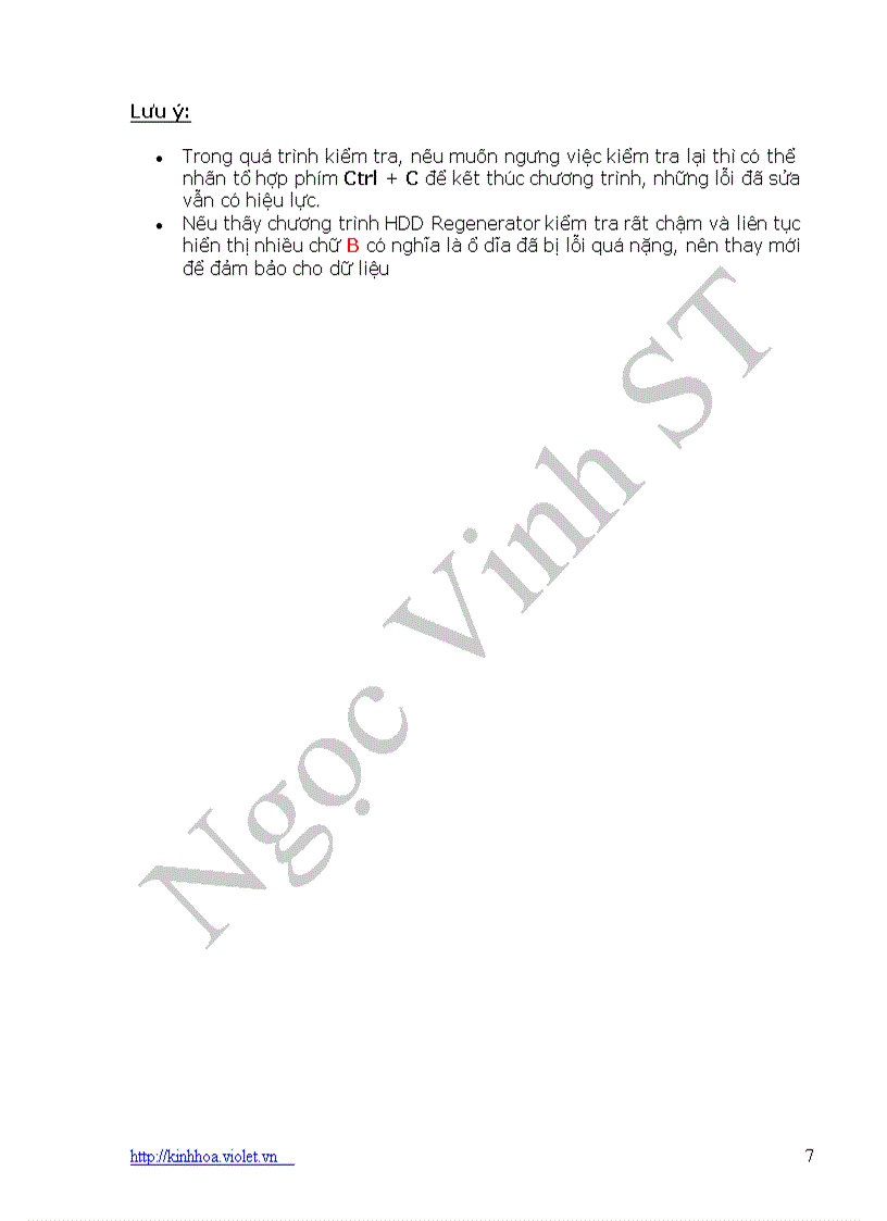 image for page Cách sửa lỗi Bad Sector của dĩa cứng bằng HDD Regenerator