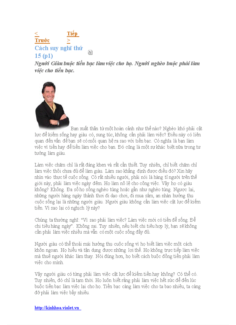 image for page Cách suy nghĩ của người giàu