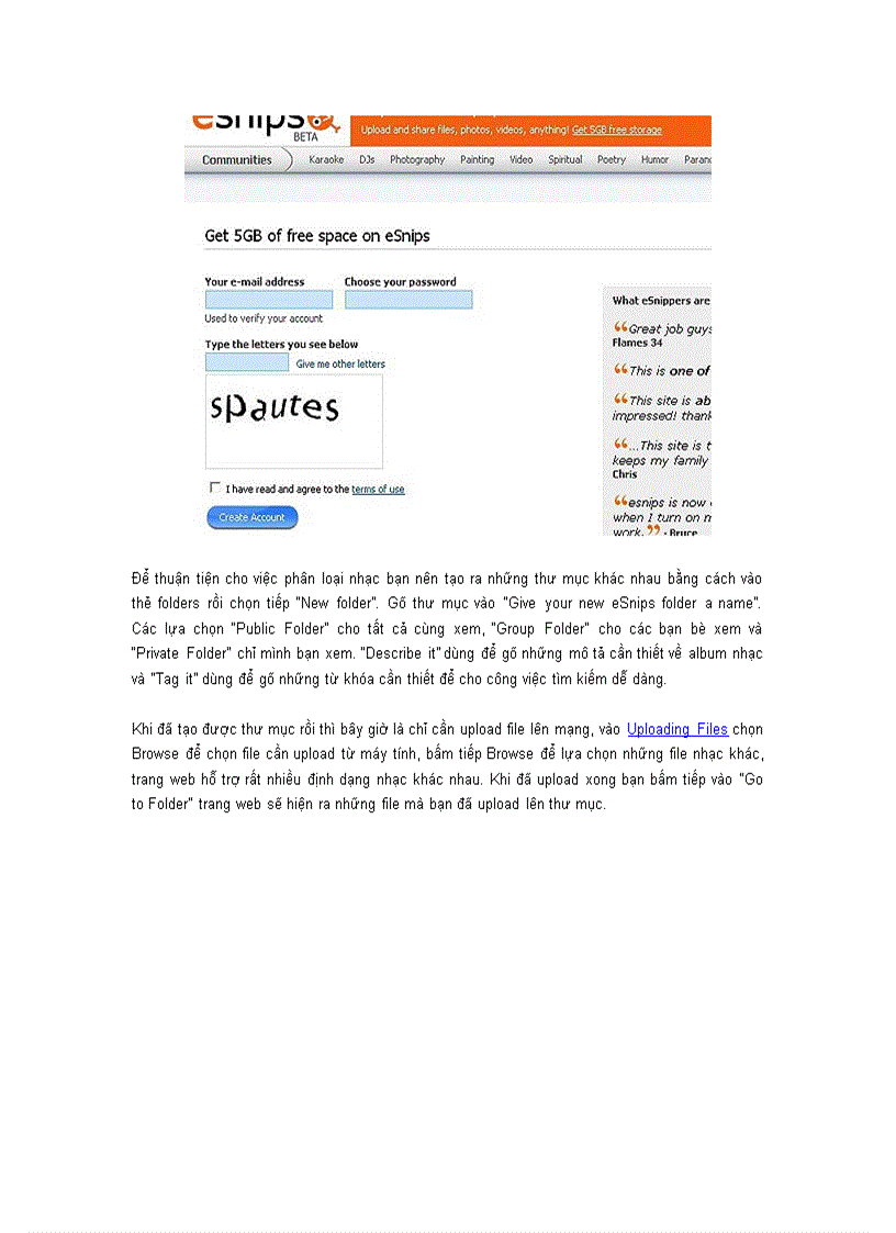 image for page Cách tạo một Album nhạc trên Blog