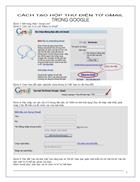 Cách tạo một hộp thư điện tử gmail trong google