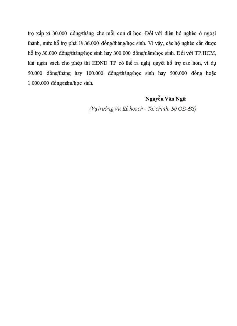 image for page Cách tính học phí mới