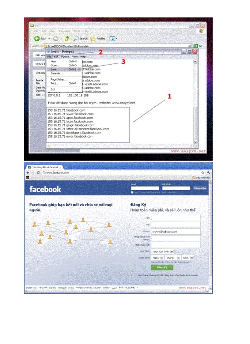 image for page Cách vào facebook vĩnh viễn không bao giờ bị chặn
