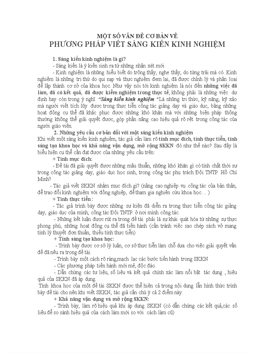 image for page Cach viet skkn hay chuan