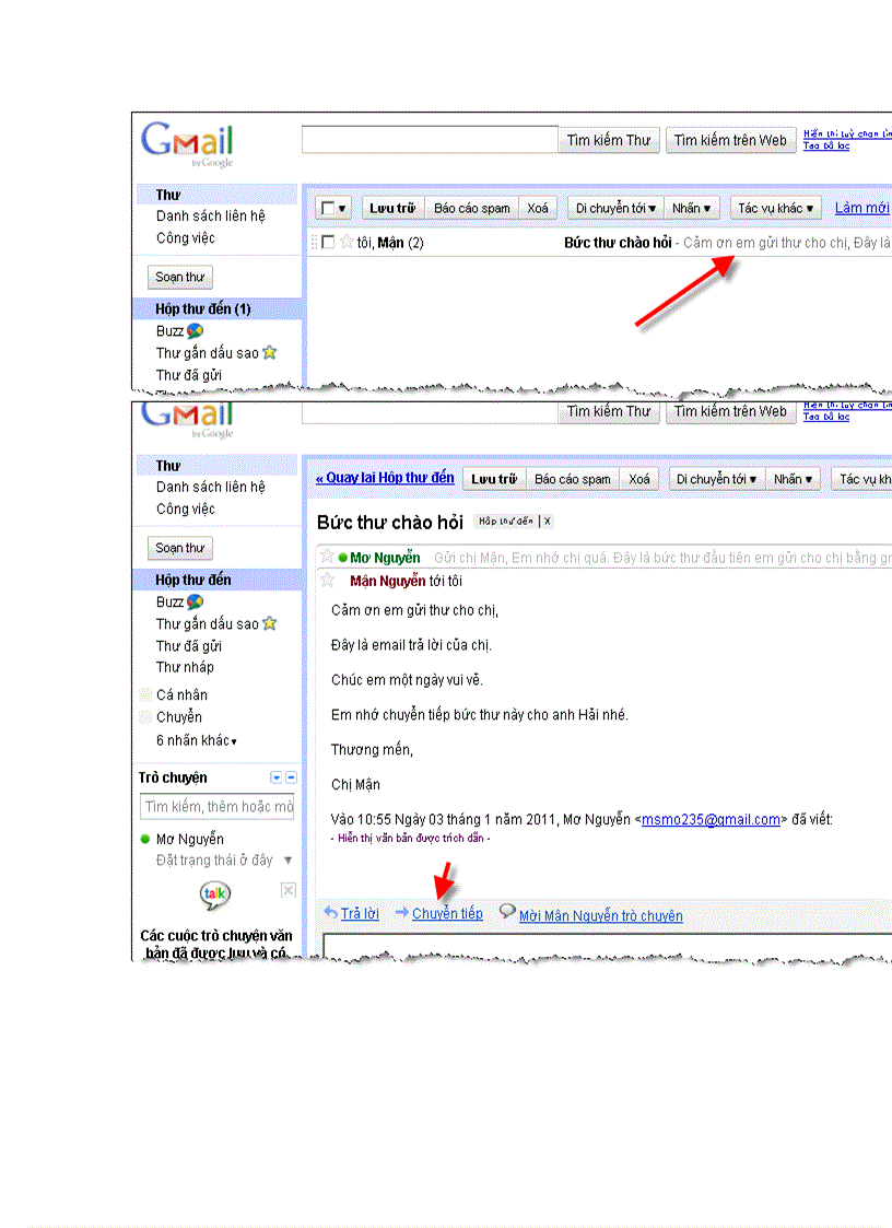 image for page Cách viết thư và gửi thư cho người khác trong Gmail