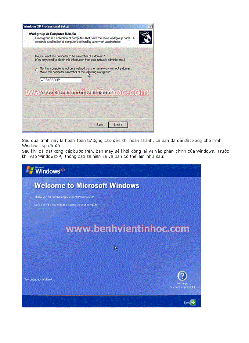 image for page Cài đặt Windows
