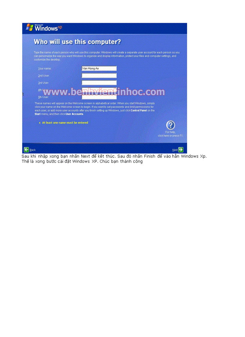 image for page Cài đặt Windows