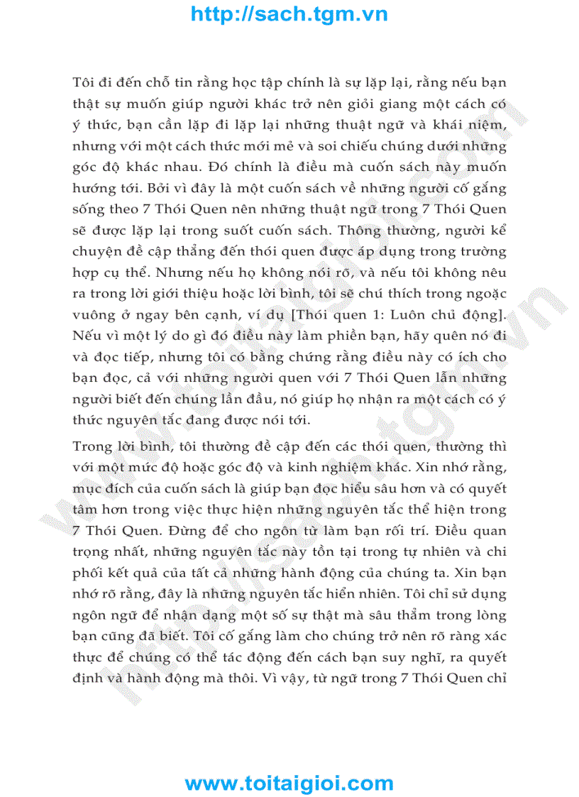 image for page Cảm hứng sống theo 7 thói quen thành đạt