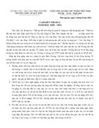 Cam Kết thi đua năm học