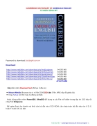 Cambridge Dictionary Of American English