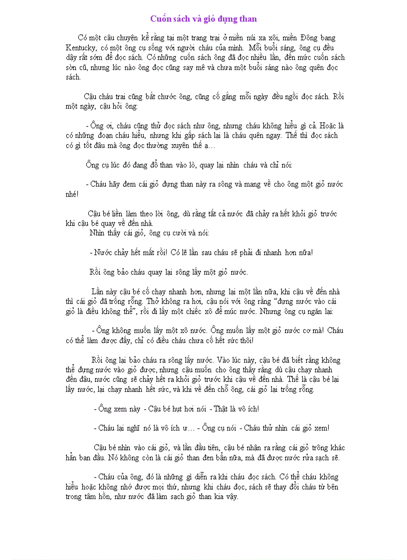 image for page Câu chuyện hạt giống tâm hồn