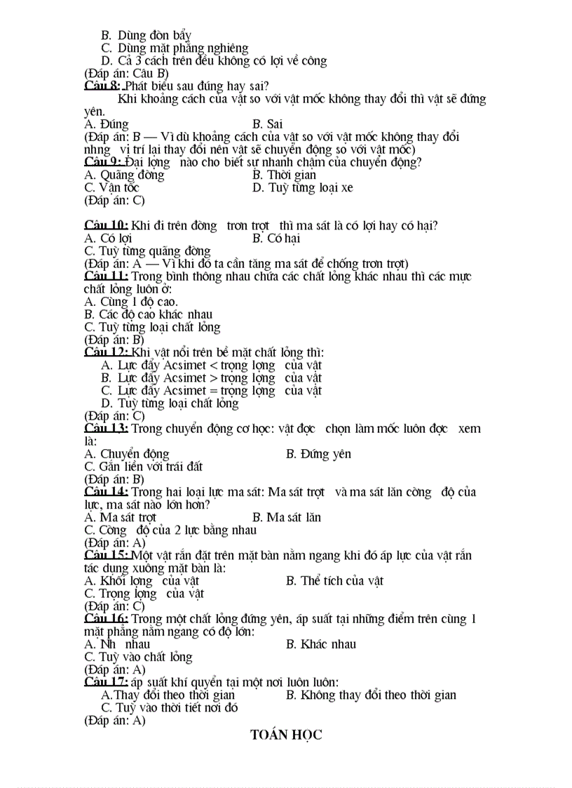 image for page Câu hỏi rung chuông vàng K8