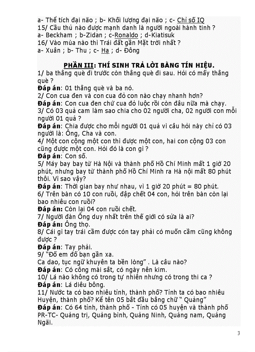 image for page Câu hỏi Sĩ tử