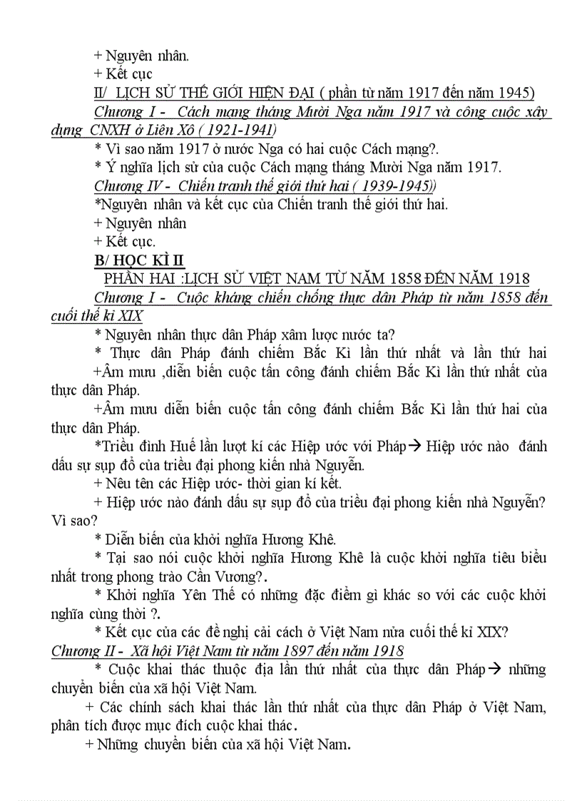 image for page Cấu trúc đề kt lịch sử