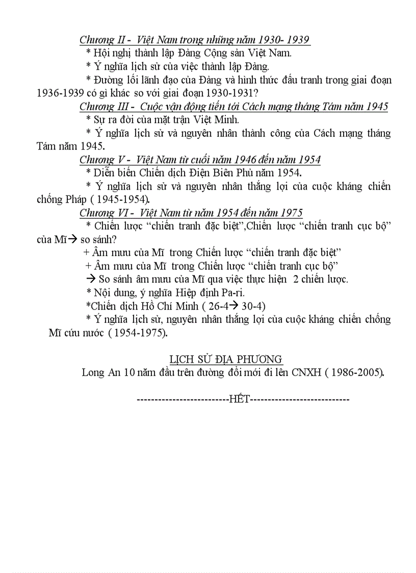 image for page Cấu trúc đề kt lịch sử