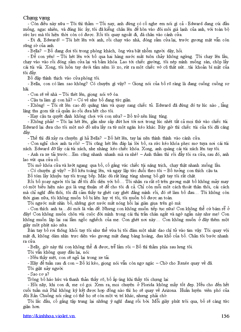 image for page Chạng vạng Tiểu thuyết