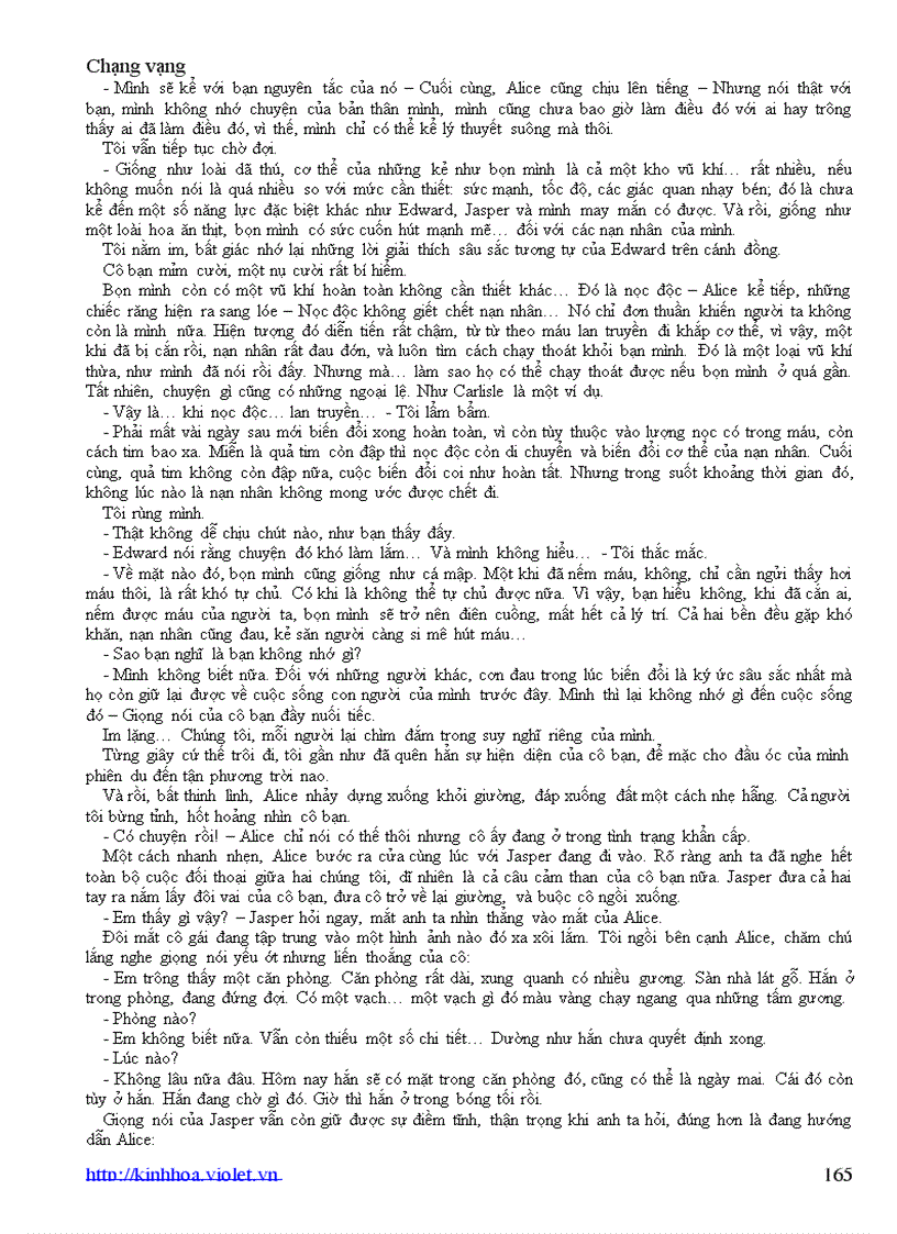 image for page Chạng vạng Tiểu thuyết