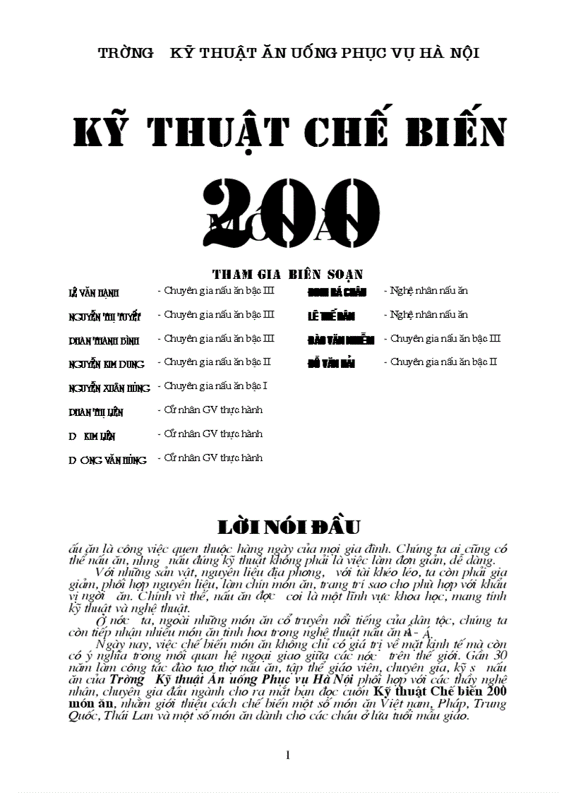 image for page Chế biến 200 món ăn