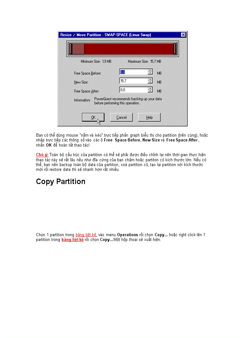 image for page Chia ổ cứng