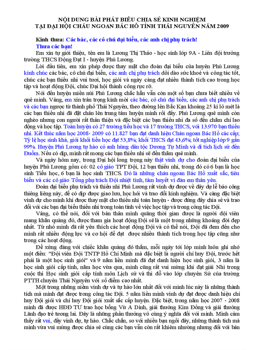 image for page Chia se kinh ghiem cua thieu nhi