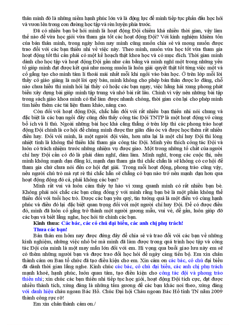 image for page Chia se kinh ghiem cua thieu nhi