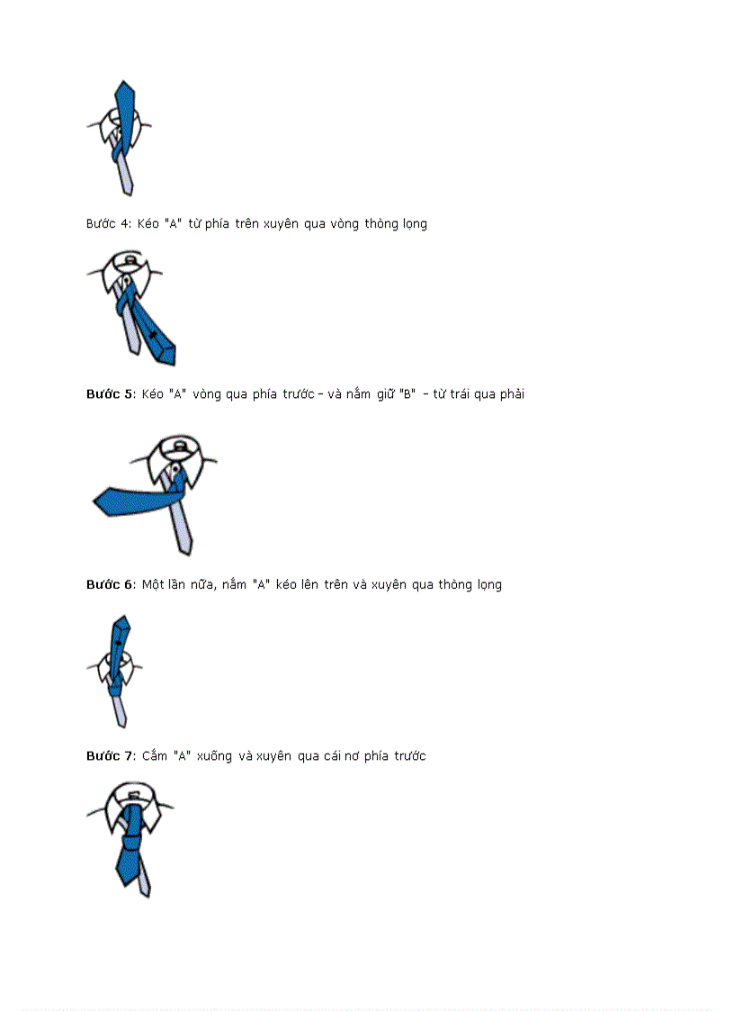 image for page Chia sẻ một vài cách thắt cà vạt đơn giản