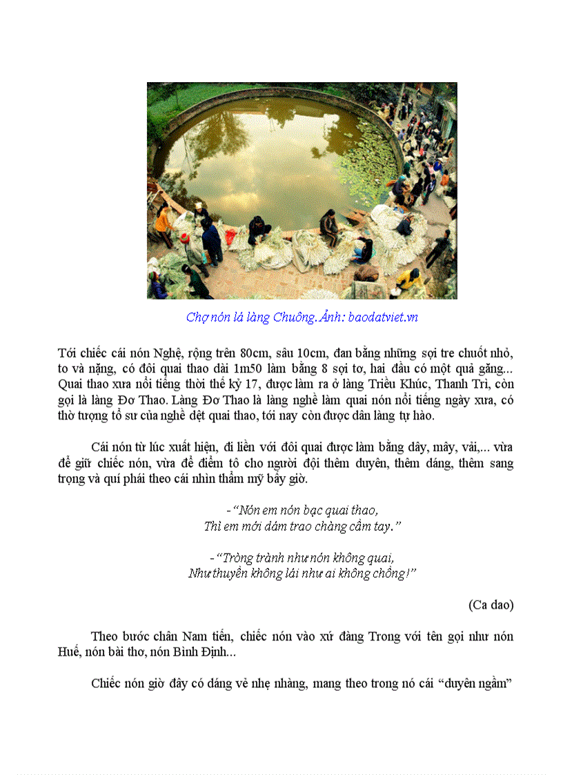 image for page Chiếc nón