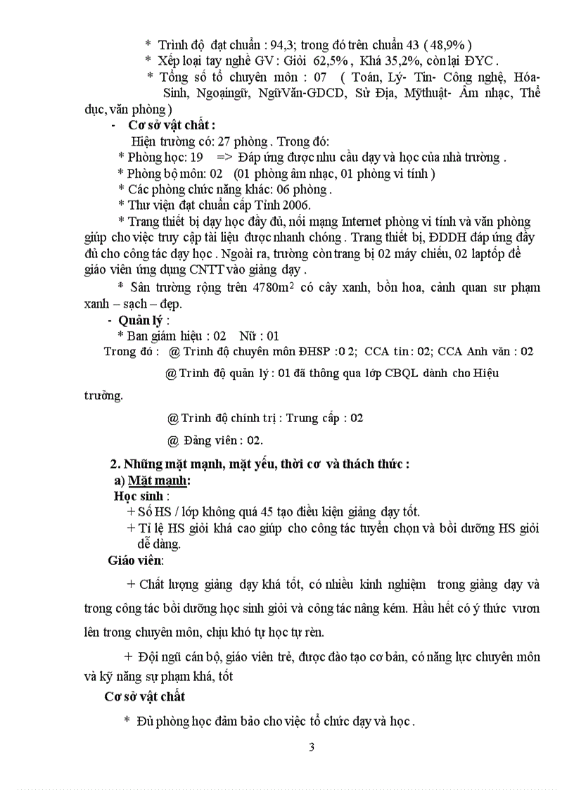 image for page Chiến lược phát triển của trường