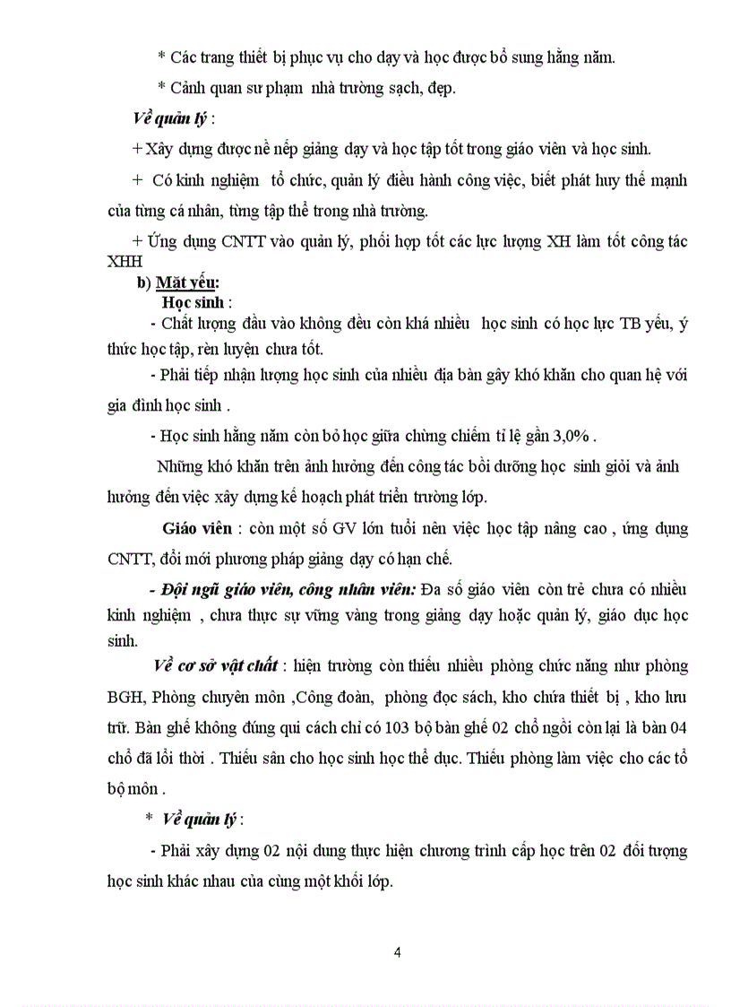 image for page Chiến lược phát triển của trường