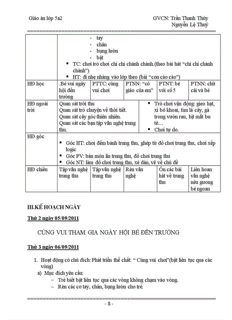 image for page Chủ đề trường mầm non