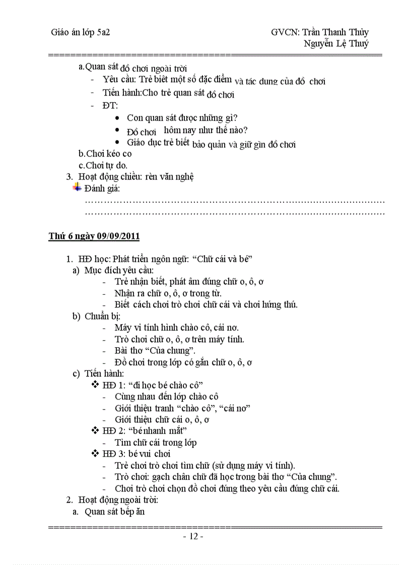 image for page Chủ đề trường mầm non