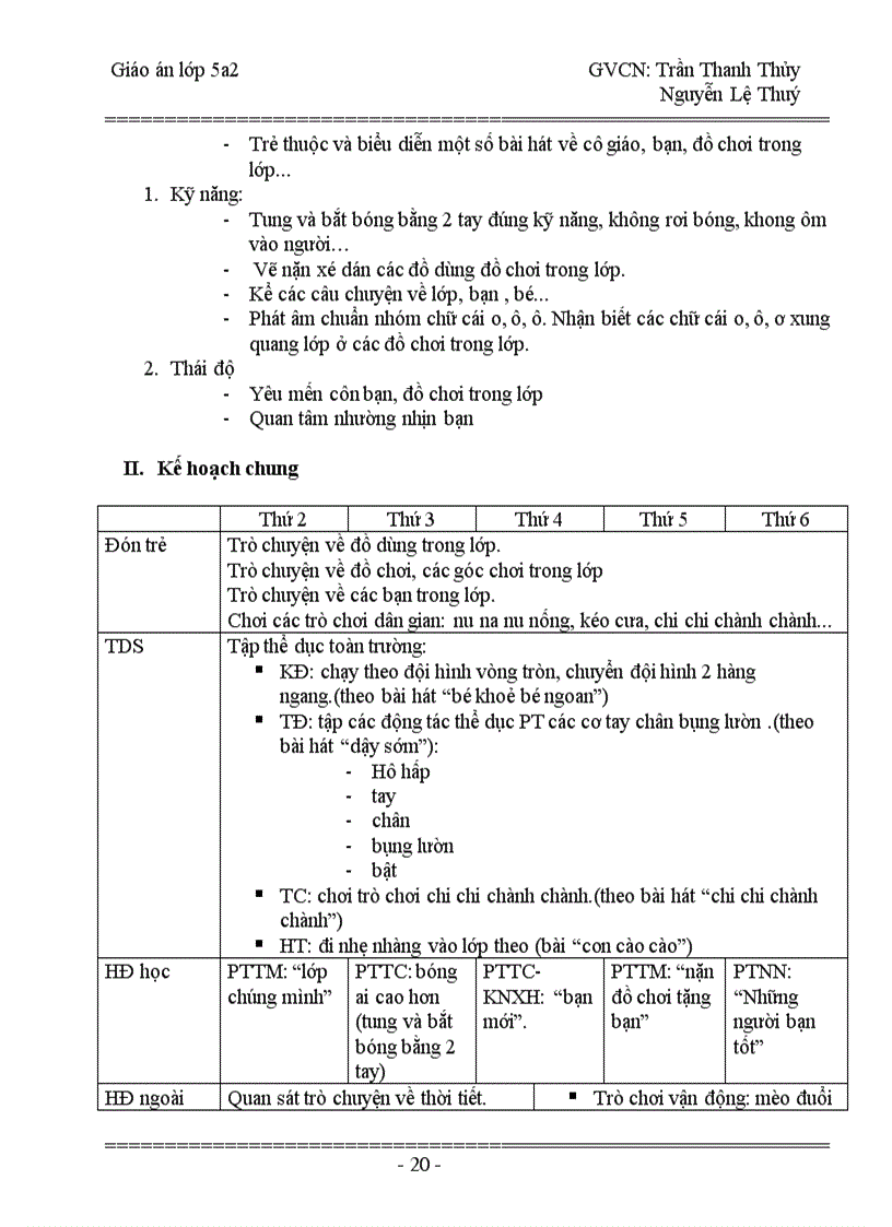 image for page Chủ đề trường mầm non