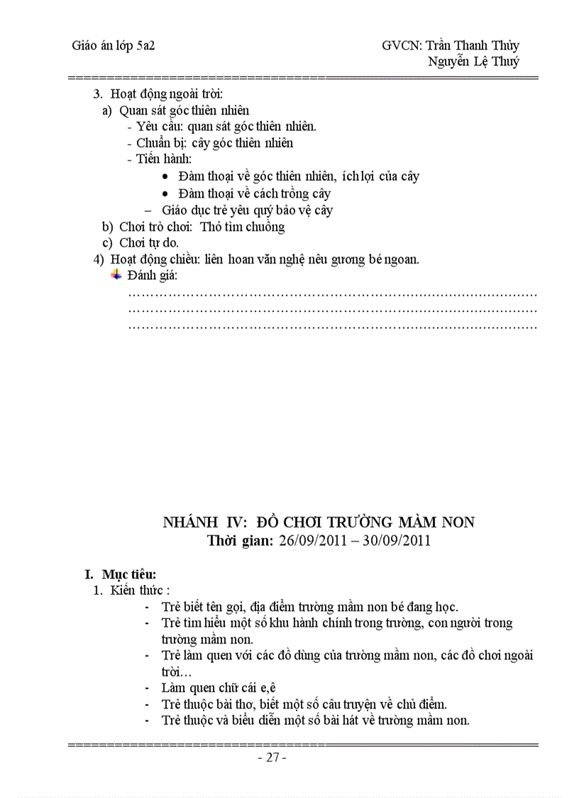 image for page Chủ đề trường mầm non