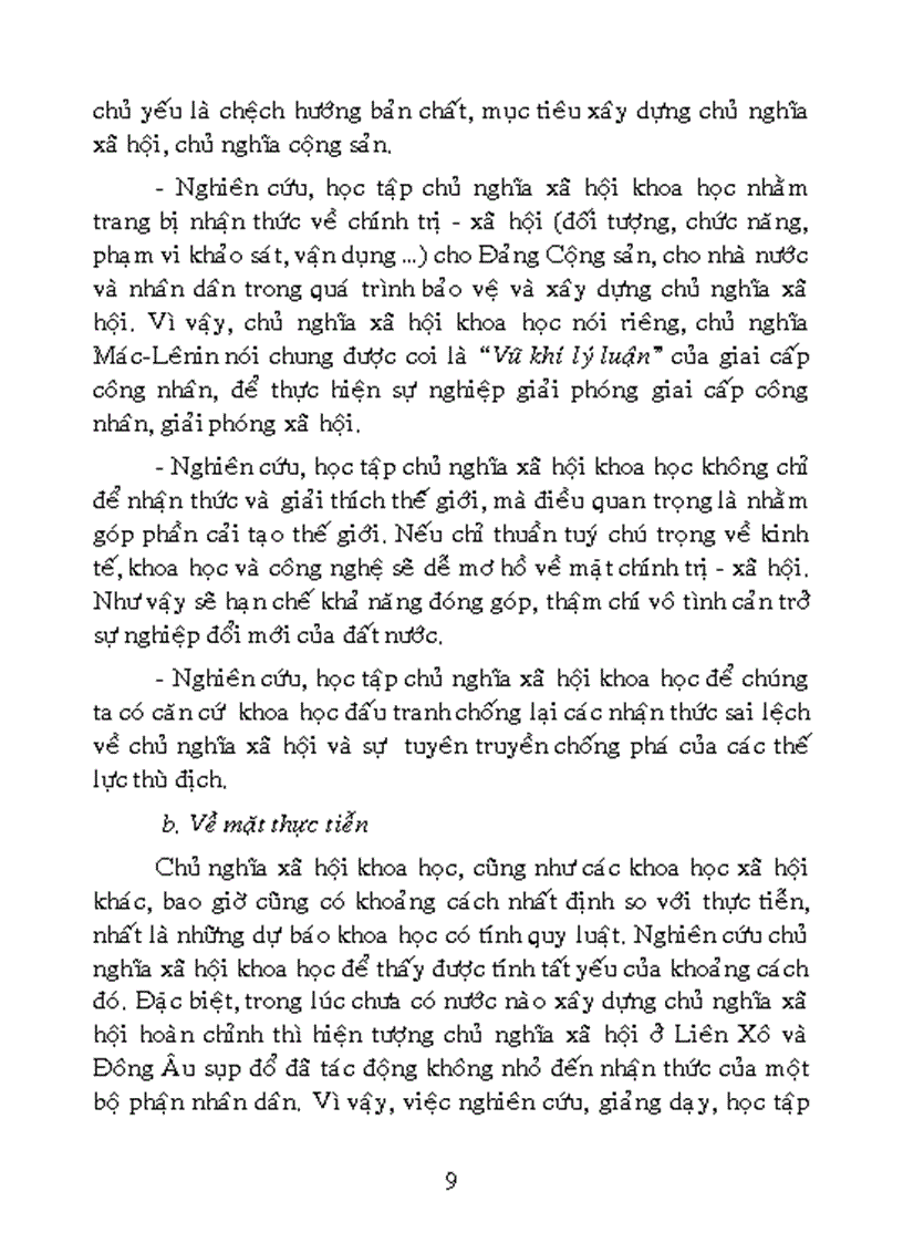 image for page Chủ nghĩa xã hội khoa học