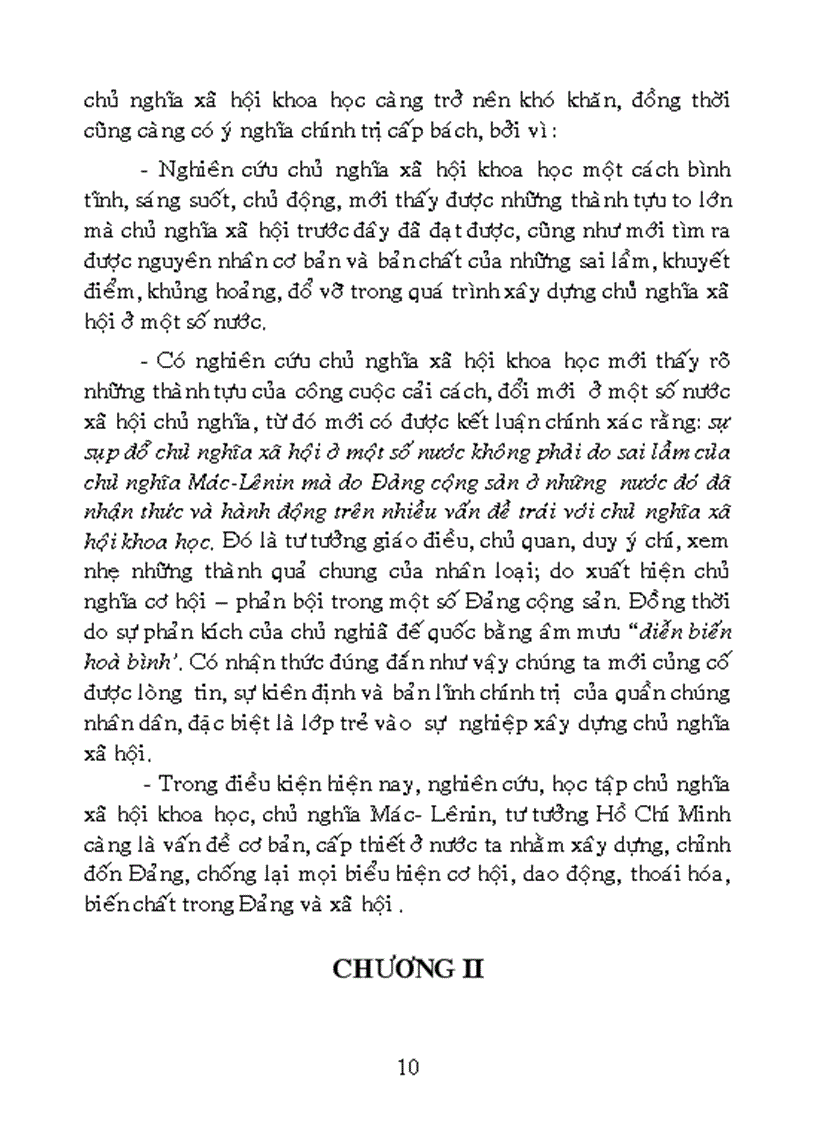 image for page Chủ nghĩa xã hội khoa học