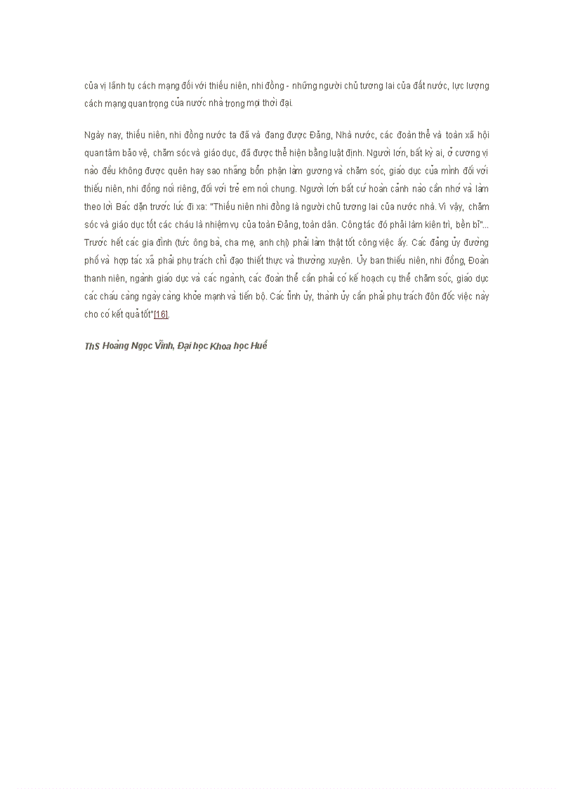 image for page Chủ tịch Hồ Chí Minh với thiếu nhi Việt Nam