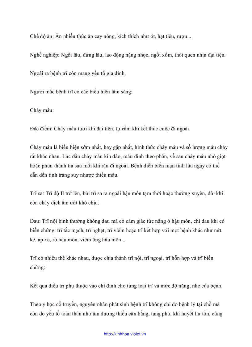 image for page Chữa trĩ bằng thuốc đông y