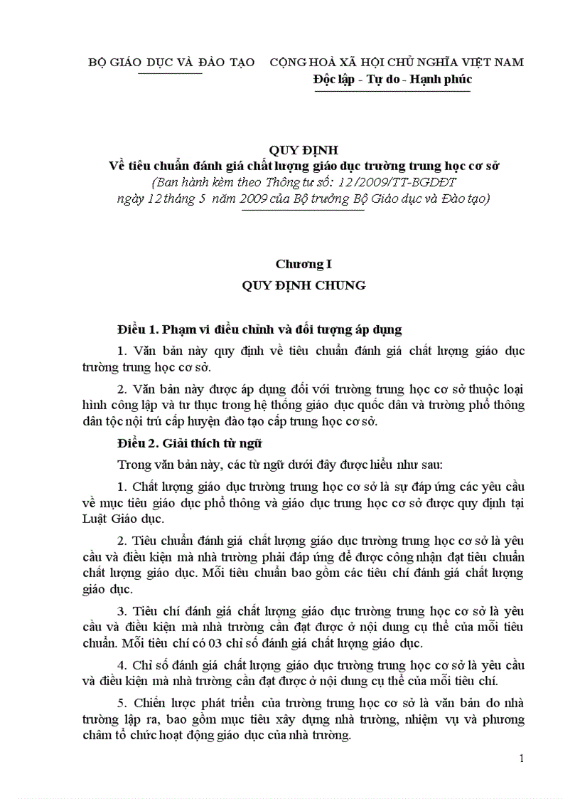 image for page Chuẩn Đánh Giá GV THCS