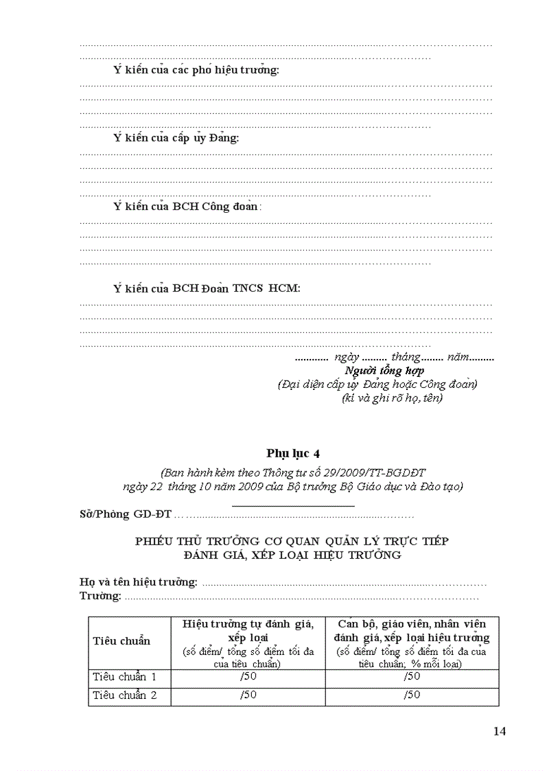 image for page Chuan danh gia hieu truong 2011