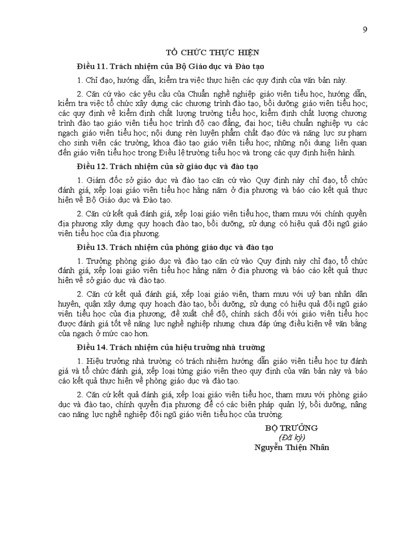 image for page Chuân GV TH